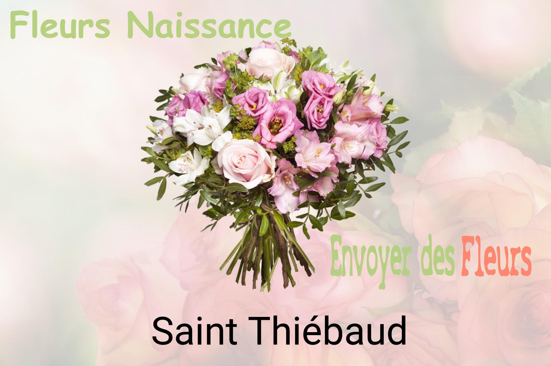 Bouquet de fleurs de naissance livré à Saint-Thiébaud